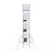 Rollgerüst Euroscaffold Professionell 135x305 9,2m Arbeitshöhe Carbonplattform freistehend - Gerüstexpress.de