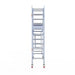 Rollgerüst Euroscaffold Professionell 75x190 4,2m Arbeitshöhe freistehend - Gerüstexpress.de