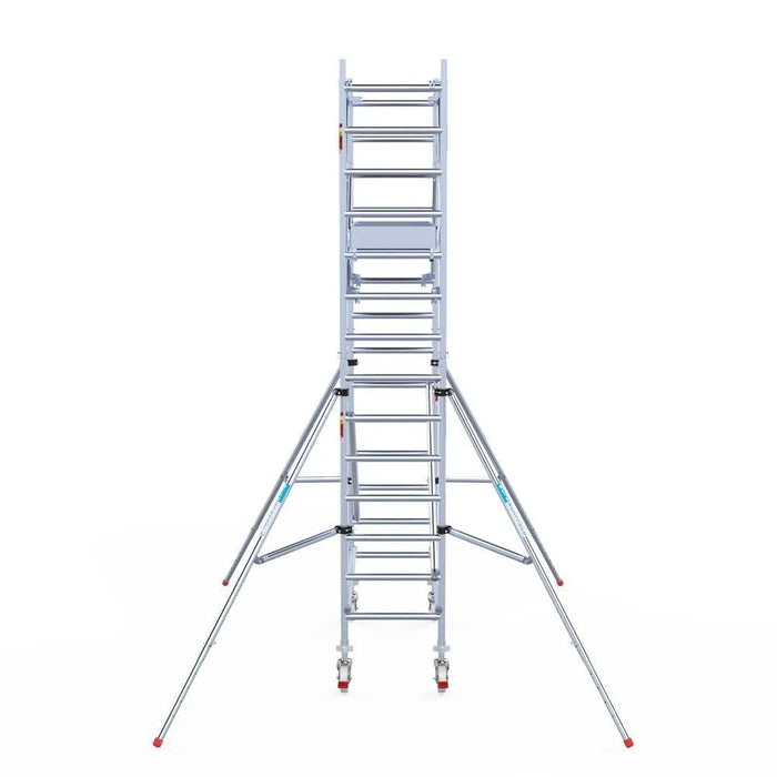 Rollgerüst Euroscaffold Professionell 75x190 5,2m Arbeitshöhe Carbonplattform freistehend - Gerüstexpress.de