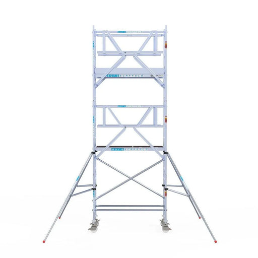 Rollgerüst Euroscaffold Professionell 75x190 6,2m Arbeitshöhe Carbonplattform freistehend - Gerüstexpress.de