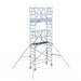 Rollgerüst Euroscaffold Professionell 75x190 6,2m Arbeitshöhe freistehend - Gerüstexpress.de