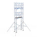 Rollgerüst Euroscaffold Professionell 75x190 7,2m Arbeitshöhe Carbonplattform freistehend - Gerüstexpress.de