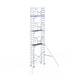 Rollgerüst Euroscaffold Professionell 75x190 9,2m Arbeitshöhe an der Fassade - Gerüstexpress.de