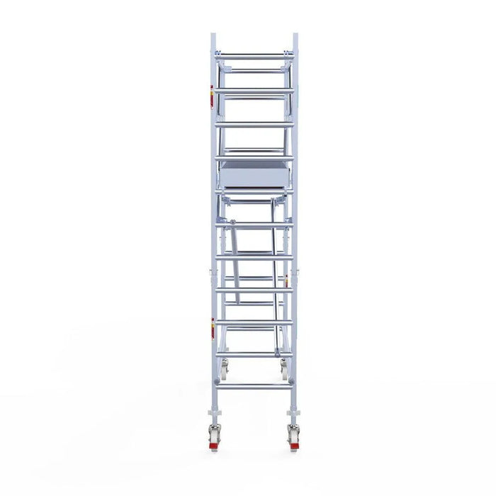 Rollgerüst Euroscaffold Professionell 75x250 4,2m Arbeitshöhe Carbonplattform freistehend - Gerüstexpress.de