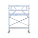 Rollgerüst Euroscaffold Professionell 75x250 4,2m Arbeitshöhe freistehend - Gerüstexpress.de