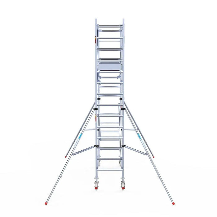 Rollgerüst Euroscaffold Professionell 75x250 4,2m Arbeitshöhe freistehend - Gerüstexpress.de