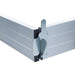 Rollgerüst Euroscaffold Professionell 75x250 5,2m Arbeitshöhe Carbonplattform gegen Fassade - Gerüstexpress.de