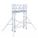 Rollgerüst Euroscaffold Professionell 75x250 5,2m Arbeitshöhe freistehend - Gerüstexpress.de