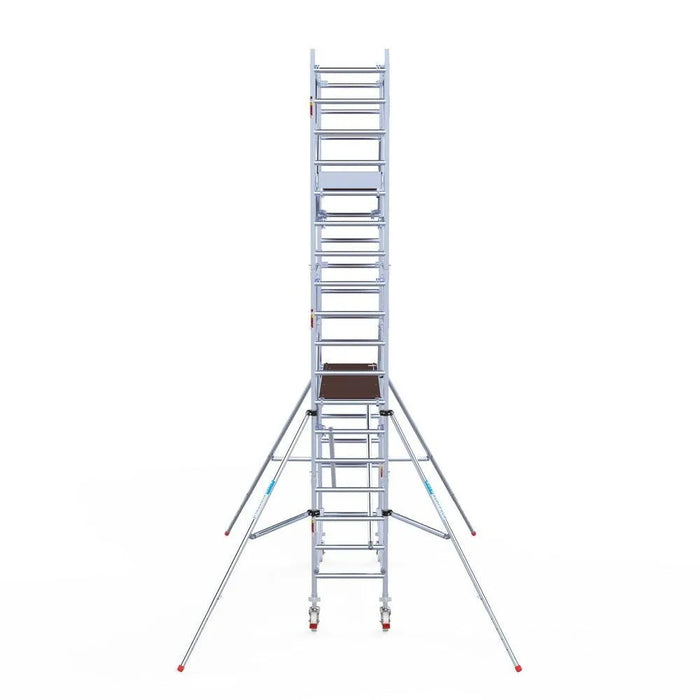 Rollgerüst Euroscaffold Professionell 75x250 6,2m Arbeitshöhe freistehend - Gerüstexpress.de
