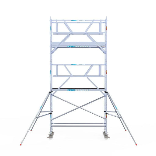 Rollgerüst Euroscaffold Professionell 75x250 6,2m Arbeitshöhe freistehend - Gerüstexpress.de