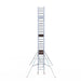 Rollgerüst Euroscaffold Professionell 75x250 8,2m Arbeitshöhe Carbonplattform freistehend - Gerüstexpress.de