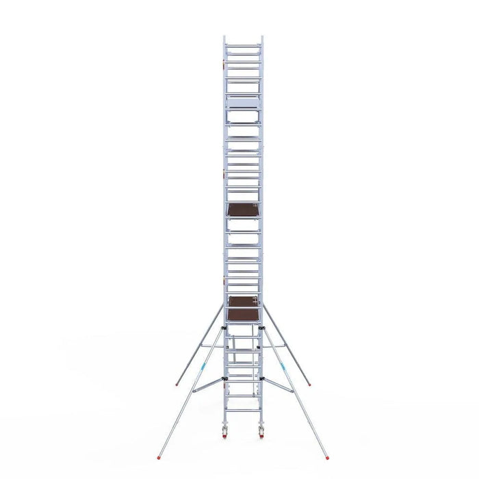 Rollgerüst Euroscaffold Professionell 75x250 8,2m Arbeitshöhe freistehend - Gerüstexpress.de