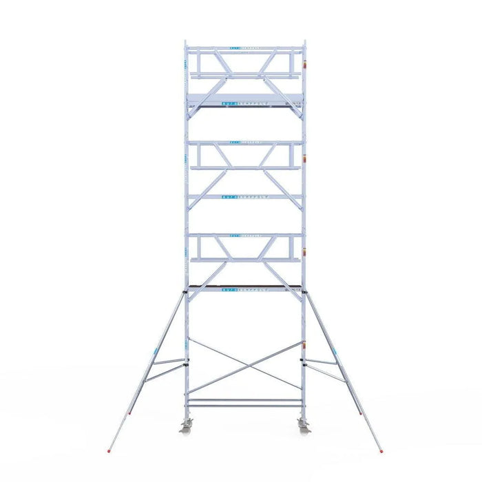 Rollgerüst Euroscaffold Professionell 75x250 9,2m Arbeitshöhe Carbonplattform freistehend - Gerüstexpress.de