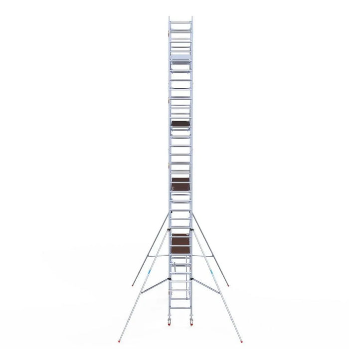 Rollgerüst Euroscaffold Professionell 75x305 10,2m Arbeitshöhe Carbonplattform freistehend - Gerüstexpress.de