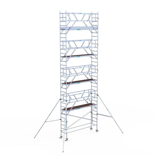 Rollgerüst Euroscaffold Professionell 75x305 10,2m Arbeitshöhe freistehend - Gerüstexpress.de