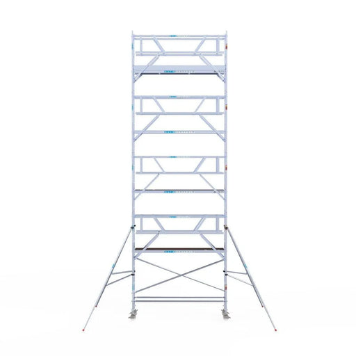 Rollgerüst Euroscaffold Professionell 75x305 10,2m Arbeitshöhe freistehend - Gerüstexpress.de