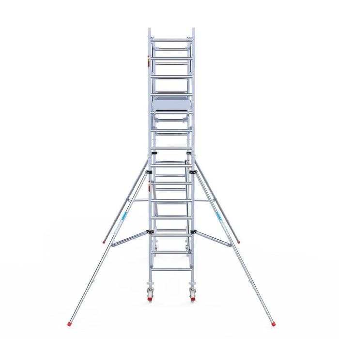 Rollgerüst Euroscaffold Professionell 75x305 5,2m Arbeitshöhe Carbonplattform freistehend - Gerüstexpress.de