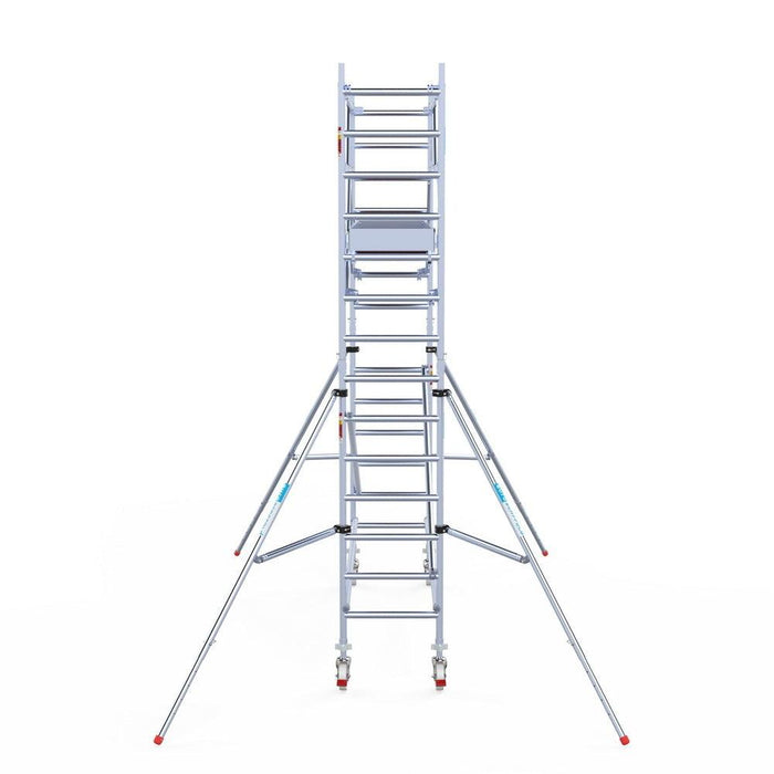 Rollgerüst Euroscaffold Professionell 75x305 5,2m Arbeitshöhe freistehend - Gerüstexpress.de