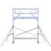 Rollgerüst Euroscaffold Professionell 75x305 5,2m Arbeitshöhe freistehend - Gerüstexpress.de
