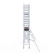 Rollgerüst Euroscaffold Professionell 75x305 6,2m Arbeitshöhe an der Fassade - Gerüstexpress.de
