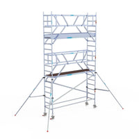Rollgerüst Euroscaffold Professionell 75x305 6,2m Arbeitshöhe freistehend