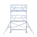 Rollgerüst Euroscaffold Professionell 75x305 6,2m Arbeitshöhe freistehend - Gerüstexpress.de