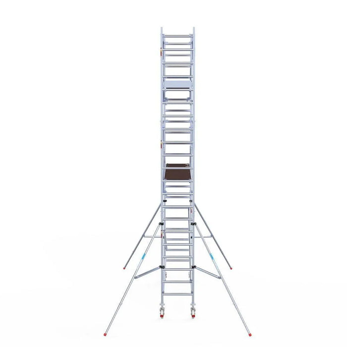 Rollgerüst Euroscaffold Professionell 75x305 7,2m Arbeitshöhe Carbonplattform freistehend - Gerüstexpress.de