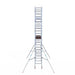 Rollgerüst Euroscaffold Professionell 75x305 7,2m Arbeitshöhe Carbonplattform freistehend - Gerüstexpress.de