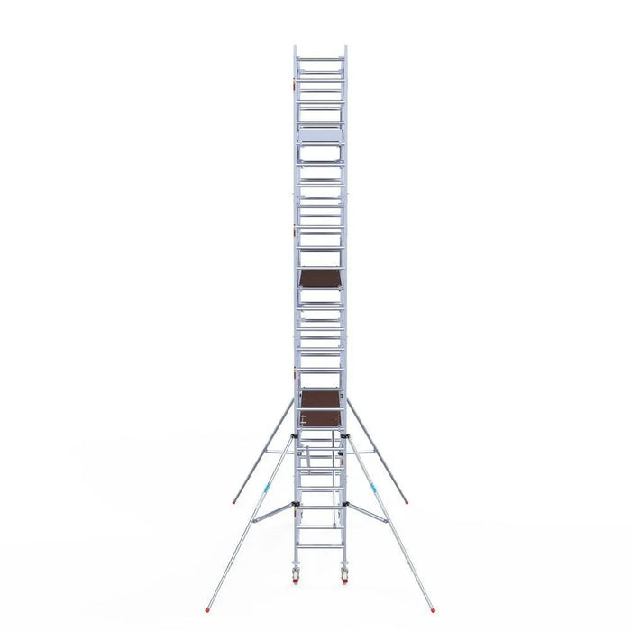 Rollgerüst Euroscaffold Professionell 75x305 8,2m Arbeitshöhe freistehend - Gerüstexpress.de