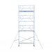 Rollgerüst Euroscaffold Professionell 75x305 9,2m Arbeitshöhe an der Fassade - Gerüstexpress.de