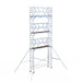 Rollgerüst Euroscaffold Professionell 75x305 9,2m Arbeitshöhe freistehend - Gerüstexpress.de