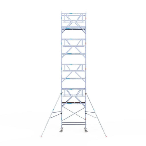 Rollgerüst Euroscaffold Professionell 90x190 10,2m Arbeitshöhe Carbonplattform freistehend - Gerüstexpress.de
