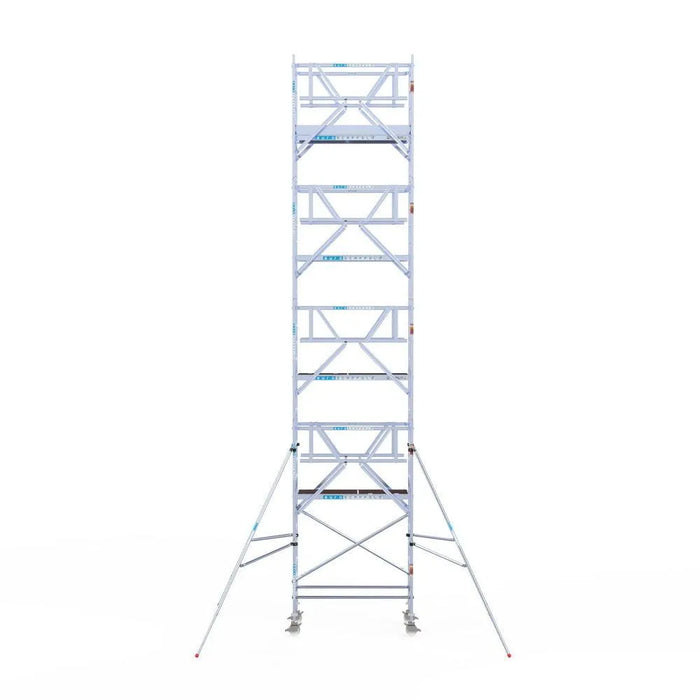 Rollgerüst Euroscaffold Professionell 90x190 10,2m Arbeitshöhe freistehend - Gerüstexpress.de