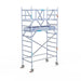 Rollgerüst Euroscaffold Professionell 90x190 4,2m Arbeitshöhe freistehend - Gerüstexpress.de