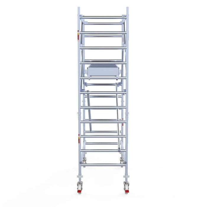 Rollgerüst Euroscaffold Professionell 90x190 4,2m Arbeitshöhe freistehend - Gerüstexpress.de