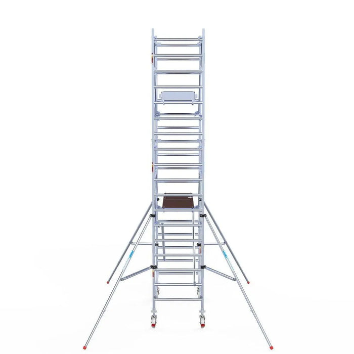 Rollgerüst Euroscaffold Professionell 90x190 6,2m Arbeitshöhe freistehend - Gerüstexpress.de