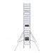 Rollgerüst Euroscaffold Professionell 90x190 7,2m Arbeitshöhe freistehend - Gerüstexpress.de