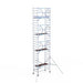 Rollgerüst Euroscaffold Professionell 90x190 9,2m Arbeitshöhe an der Fassade - Gerüstexpress.de