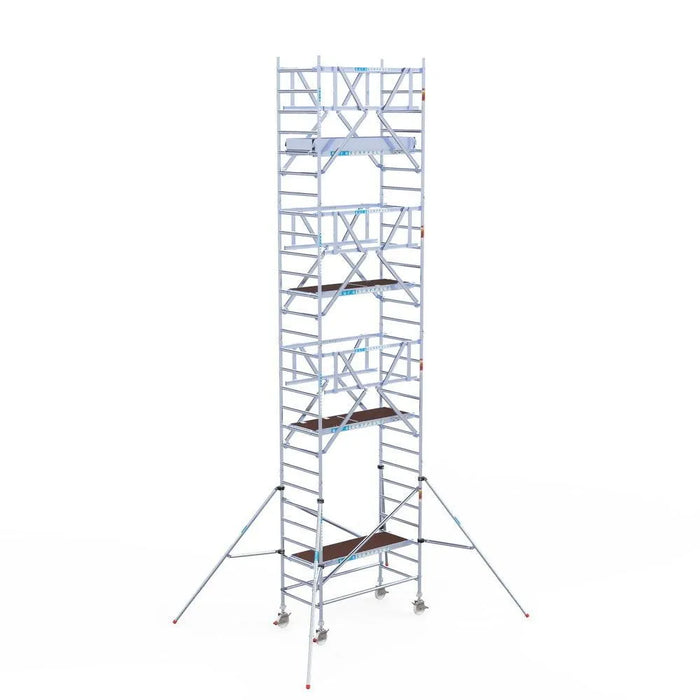 Rollgerüst Euroscaffold Professionell 90x190 9,2m Arbeitshöhe Carbonplattform freistehend - Gerüstexpress.de