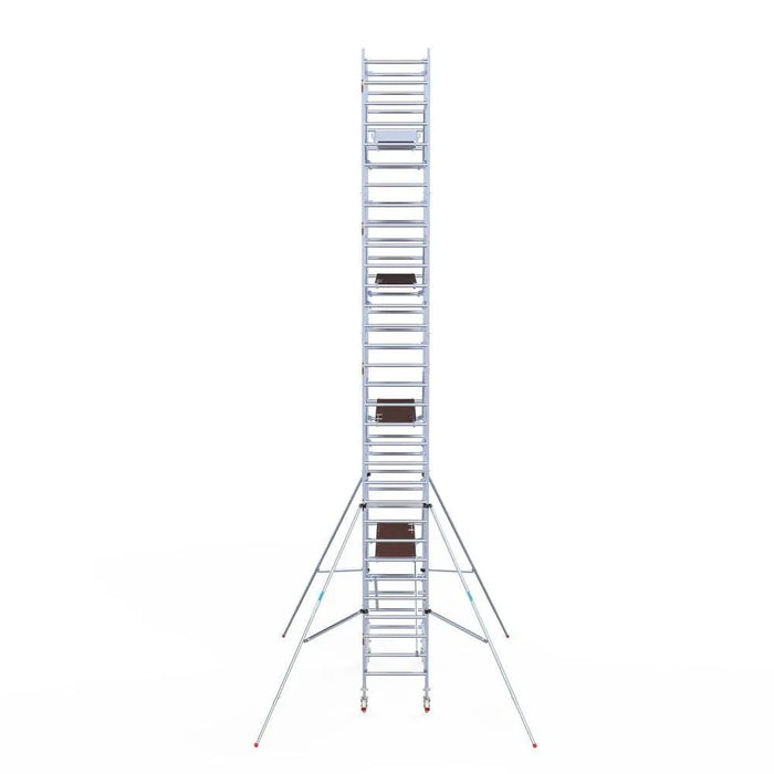 Rollgerüst Euroscaffold Professionell 90x250 10,2m Arbeitshöhe freistehend - Gerüstexpress.de