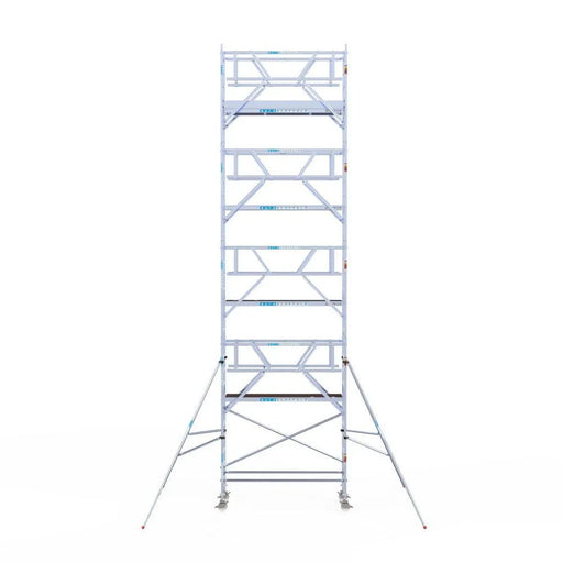 Rollgerüst Euroscaffold Professionell 90x250 10,2m Arbeitshöhe freistehend - Gerüstexpress.de
