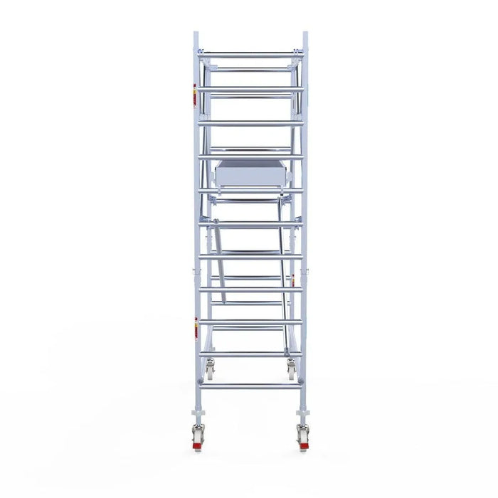 Rollgerüst Euroscaffold Professionell 90x250 4,2m Arbeitshöhe freistehend - Gerüstexpress.de