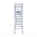 Rollgerüst Euroscaffold Professionell 90x250 4,2m Arbeitshöhe freistehend - Gerüstexpress.de