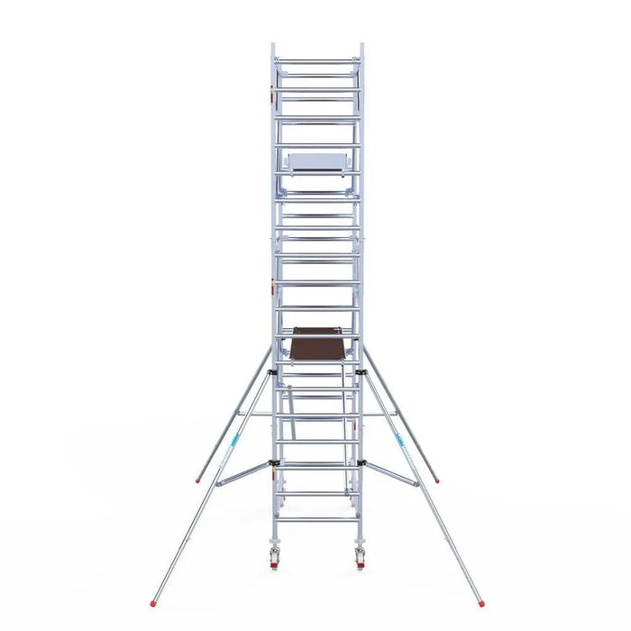 Rollgerüst Euroscaffold Professionell 90x250 6,2m Arbeitshöhe Carbonplattform freistehend - Gerüstexpress.de