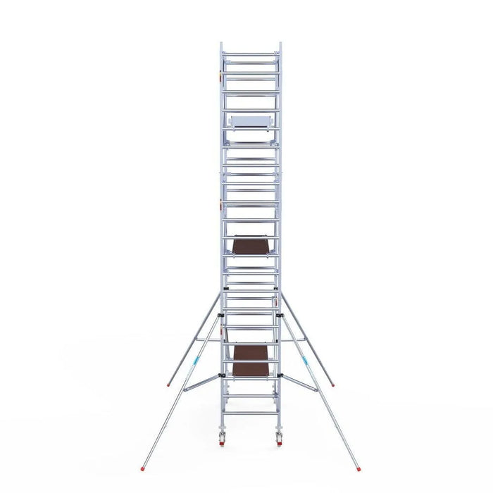 Rollgerüst Euroscaffold Professionell 90x250 7,2m Arbeitshöhe freistehend - Gerüstexpress.de