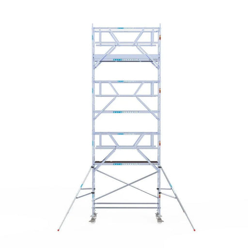 Rollgerüst Euroscaffold Professionell 90x250 8,2m Arbeitshöhe freistehend - Gerüstexpress.de