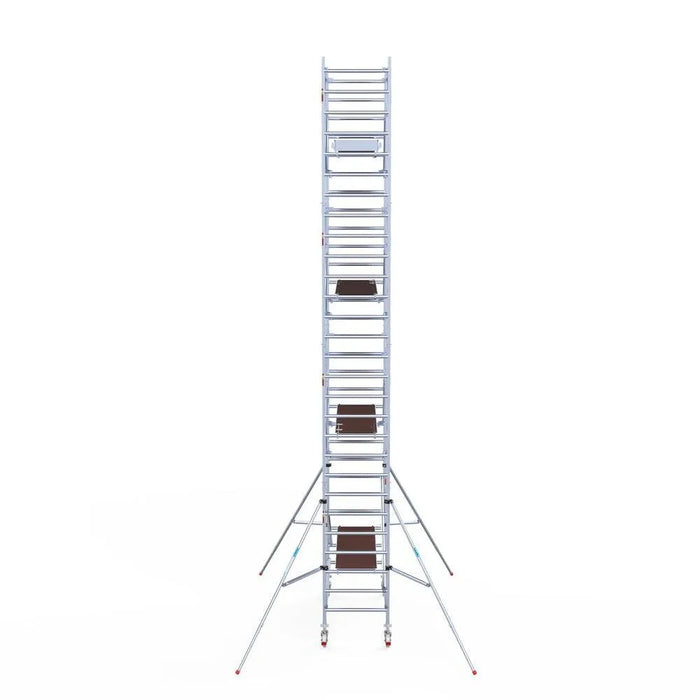 Rollgerüst Euroscaffold Professionell 90x250 9,2m Arbeitshöhe Carbonplattform freistehend - Gerüstexpress.de