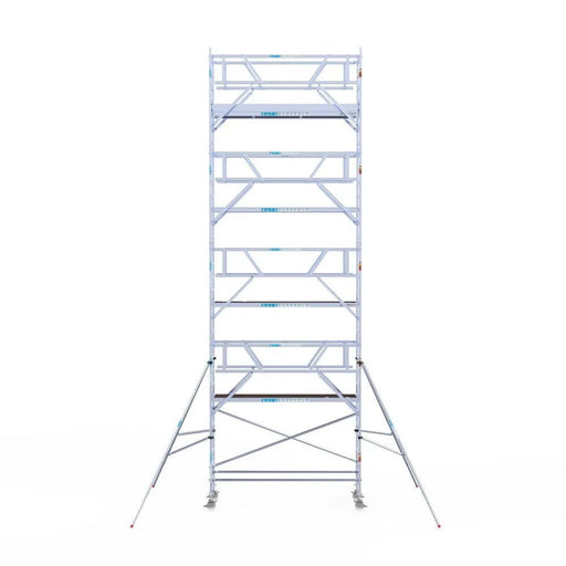Rollgerüst Euroscaffold Professionell 90x305 10,2m Arbeitshöhe Carbonplattform freistehend - Gerüstexpress.de