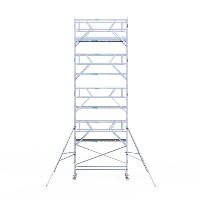 Rollgerüst Euroscaffold Professionell 90x305 10,2m Arbeitshöhe freistehend - Gerüstexpress.de