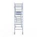 Rollgerüst Euroscaffold Professionell 90x305 4,2m Arbeitshöhe freistehend - Gerüstexpress.de